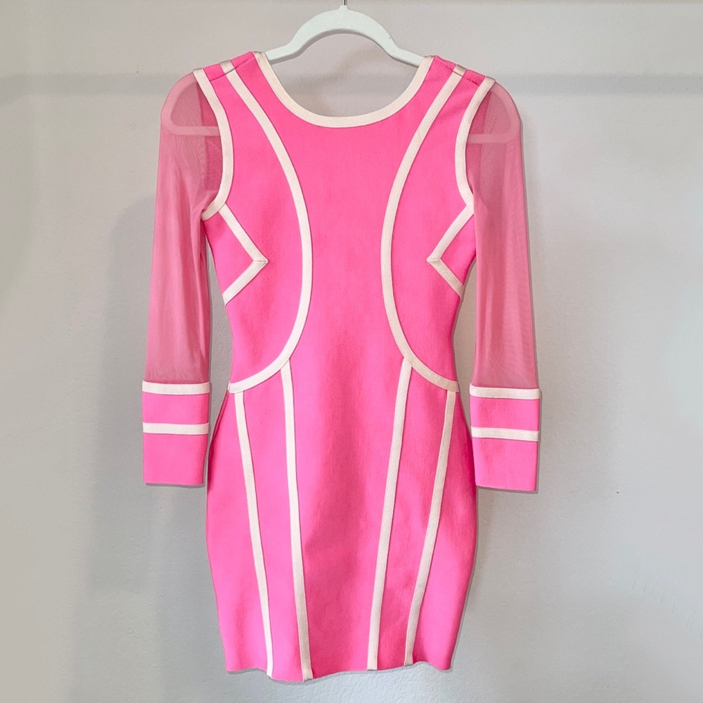 Pink Bandage Dress